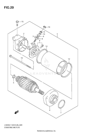 Starting Motor Schematic
