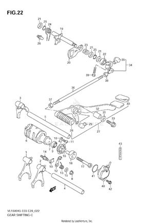 Gear Shifting Schematic
