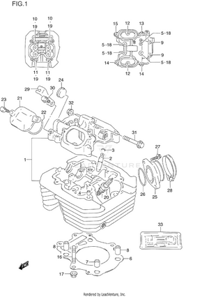 Cylinder Head Schematic