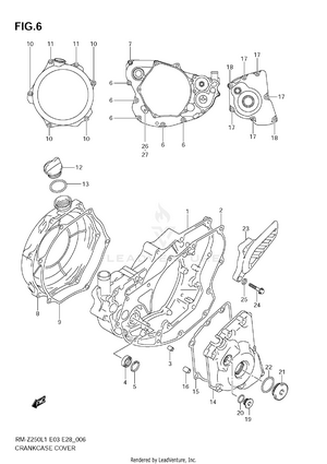 Crankcase Cover Schematic