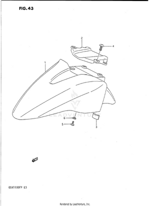 Front Fender Schematic