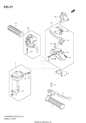 Handle Lever Schematic