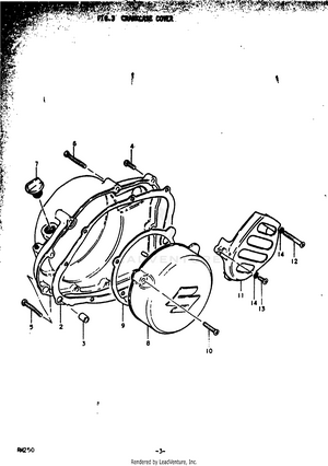 Crankcase Cover Schematic