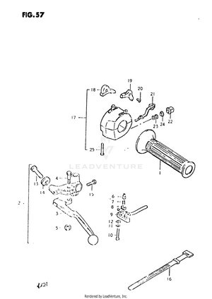 Left Handle Switch (gs450st Schematic