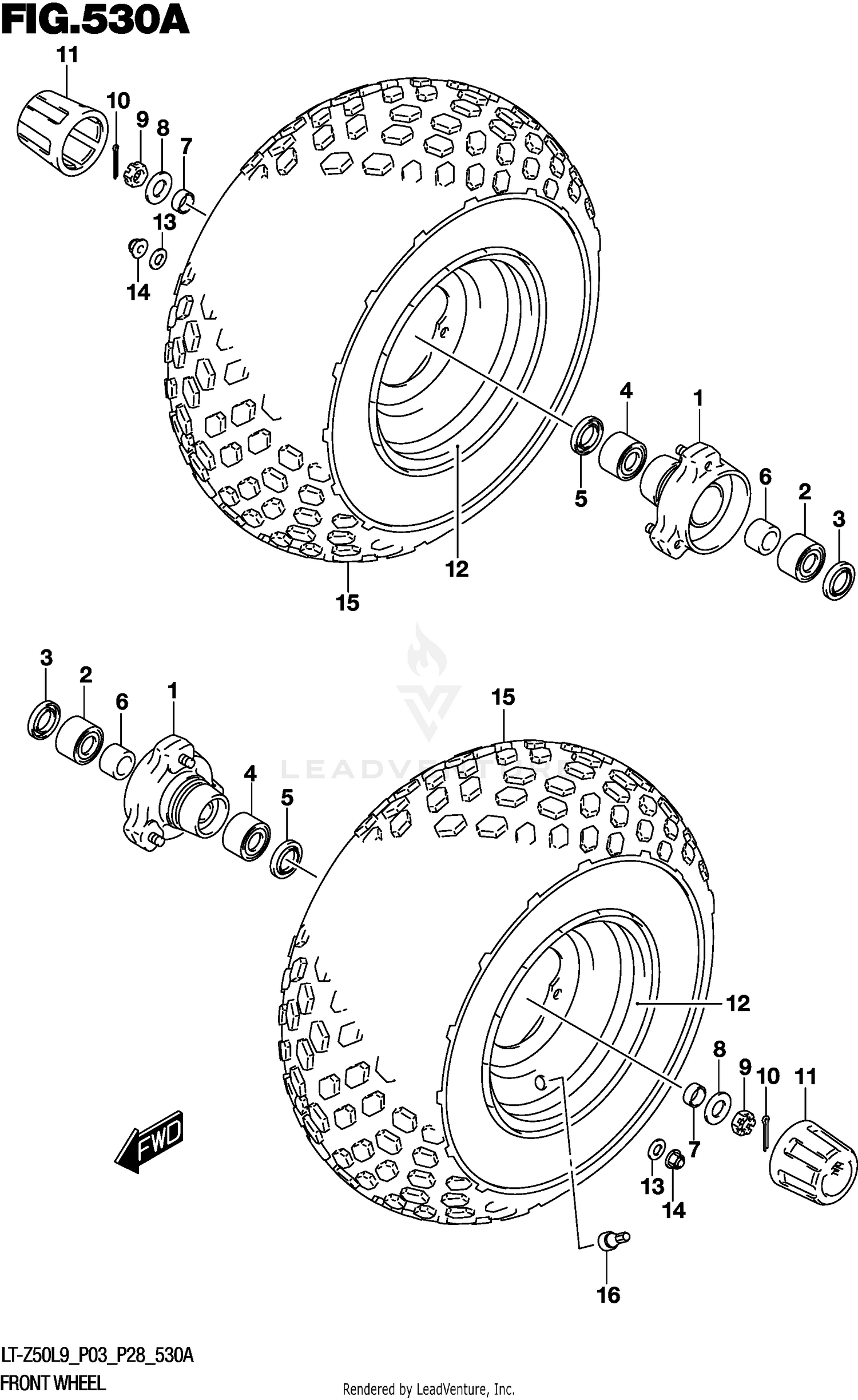 FRONT WHEEL