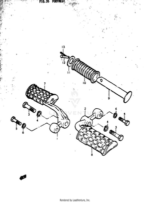 Footrest Schematic