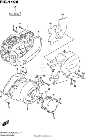 Crankcase Cover Schematic