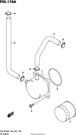 Oil Cooler Schematic