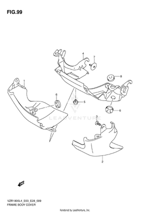Frame Body Cover Schematic
