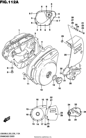 Crankcase Cover Schematic