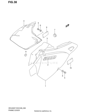 Frame Cover (model Y/k1/k2) Schematic