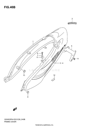 Frame Cover (model K6) Schematic