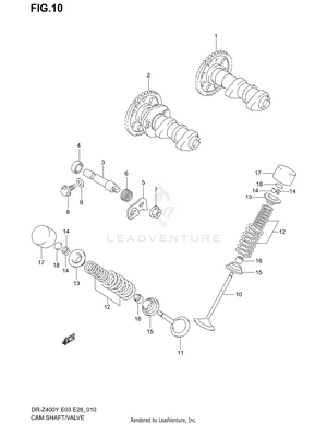 Cam Shaft - Valve Schematic