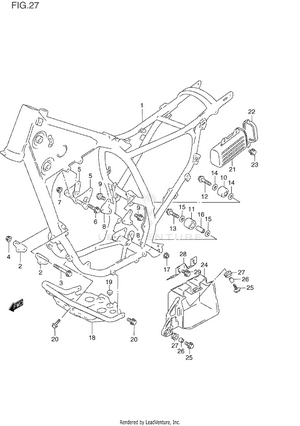 Frame (model L/m/n/p) Schematic