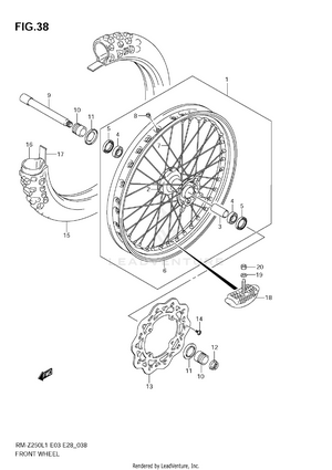 Front Wheel Schematic