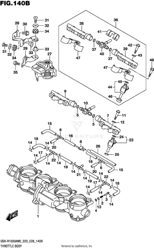 Throttle Body (e33) Schematic