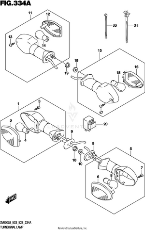 Turnsignal Lamp Schematic