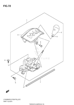 Shift Lever Schematic
