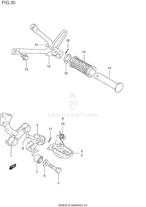 Footrest Schematic