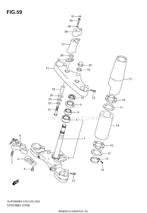 Steering Stem Schematic