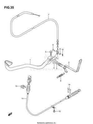 Rear Brake Schematic