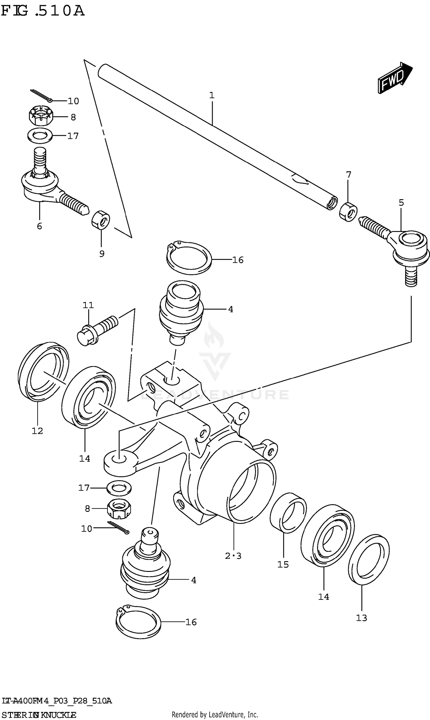 STEERING KNUCKLE