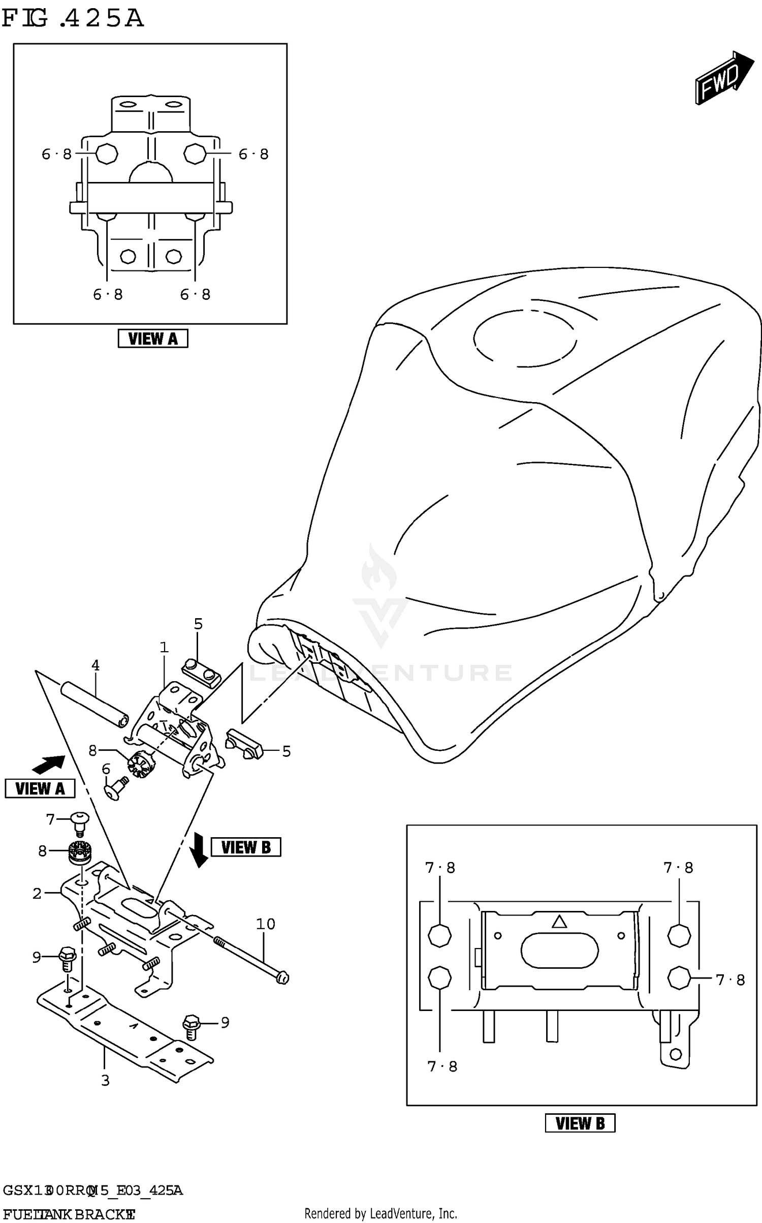 FUEL TANK BRACKET