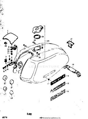 Fuel Tank [ (2) Gt750k Schematic