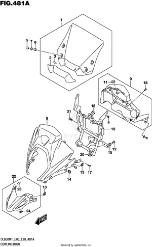 Cowling Body Schematic
