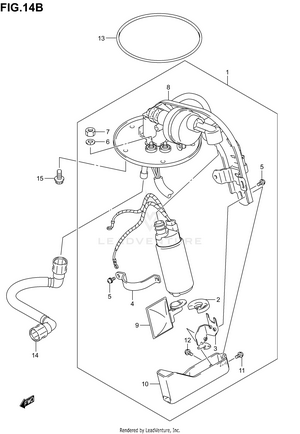 Fuel Pump (model K5) Schematic