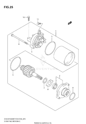 Starting Motor Schematic