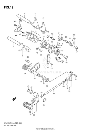 Gear Shifting Schematic