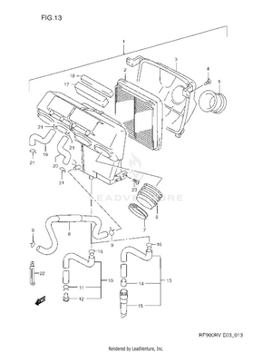 Air Cleaner Schematic