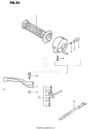 Right Handle Switch (model X) Schematic