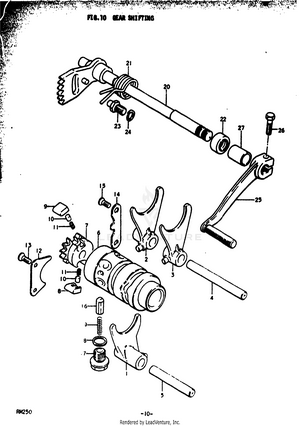 Gear Shifting Schematic