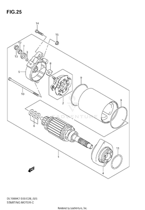 Starting Motor Schematic