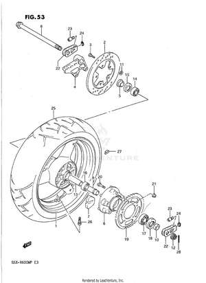 Rear Wheel Schematic