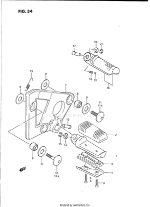 Footrest Schematic