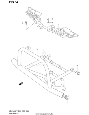 Footrest Schematic