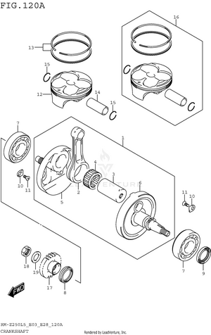 Crankshaft Schematic
