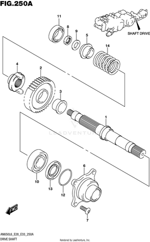 Drive Shaft Schematic