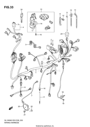 Wiring Harness (model K2/k3) Schematic