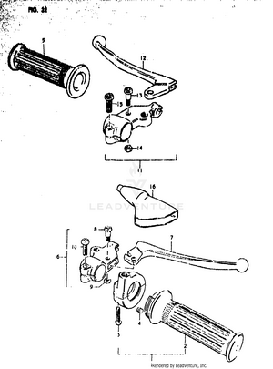 Handle Switch (rm50c) Schematic