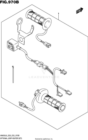 Optional (grip Heater Set) (an650zl6 E33) Schematic