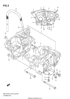 Crankcase Schematic