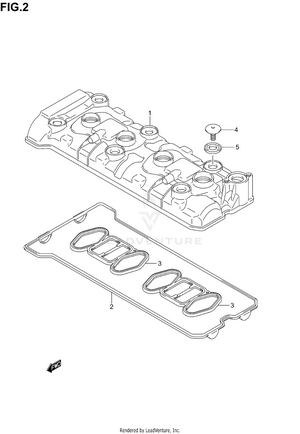 Cylinder Head Cover Schematic