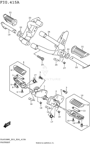 Footrest Schematic