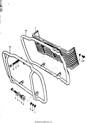 Radiator Cover Schematic