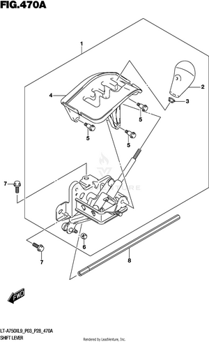 Shift Lever Schematic