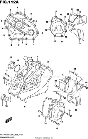 Crankcase Cover Schematic